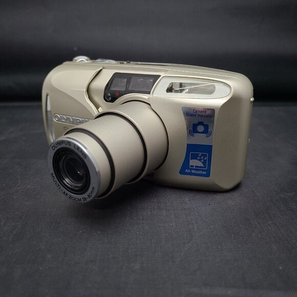 Olympus Stylus 80 Film Camera 35mm Point and Shoot Film Camera & Case Tested - Picture 3 of 11